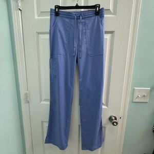 NWT Healing Hands Purple Label Womens XS Tall Tiffany Ceil Blue Scrub Pants